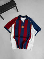 2001-2002 Barcelona Home Shirt - Vintage Football Jersey - Retro Soccer Kit