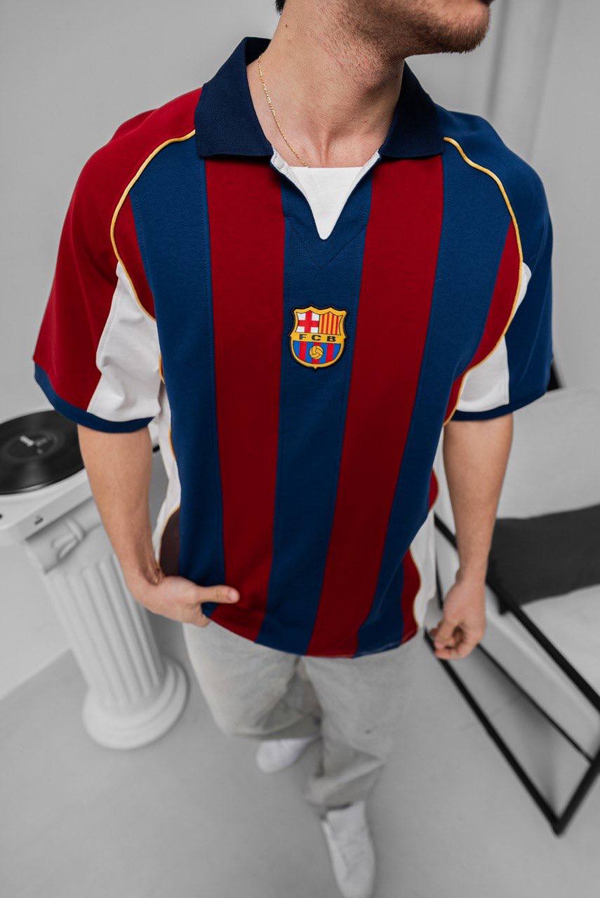 2001-2002 Barcelona Home Shirt - Vintage Football Jersey - Retro Soccer Kit