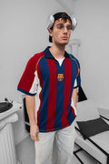 2001-2002 Barcelona Home Shirt - Vintage Football Jersey - Retro Soccer Kit