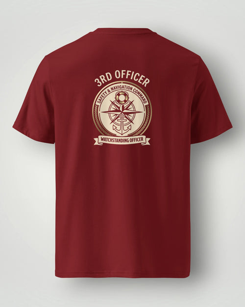 3rd Officer Vintage Emblem Unisex T-Shirt