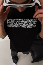 Graffiti Print Oversized T-Shirt - Unisex Urban Streetwear Tee