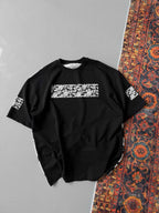 Graffiti Print Oversized T-Shirt - Unisex Urban Streetwear Tee
