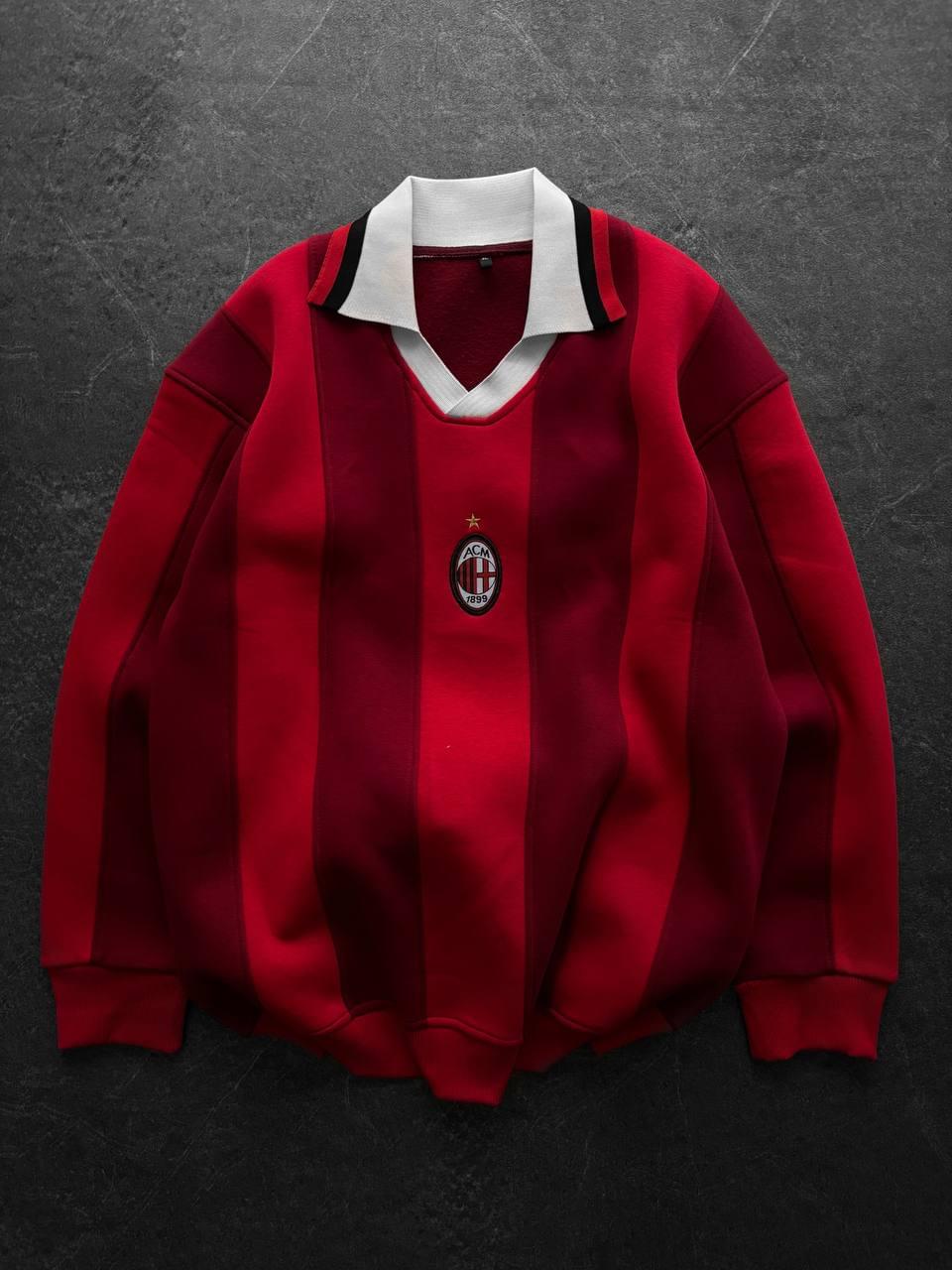 90s AC Milan Retro Jersey, Blokecore Rossoneri Sweatshirt.