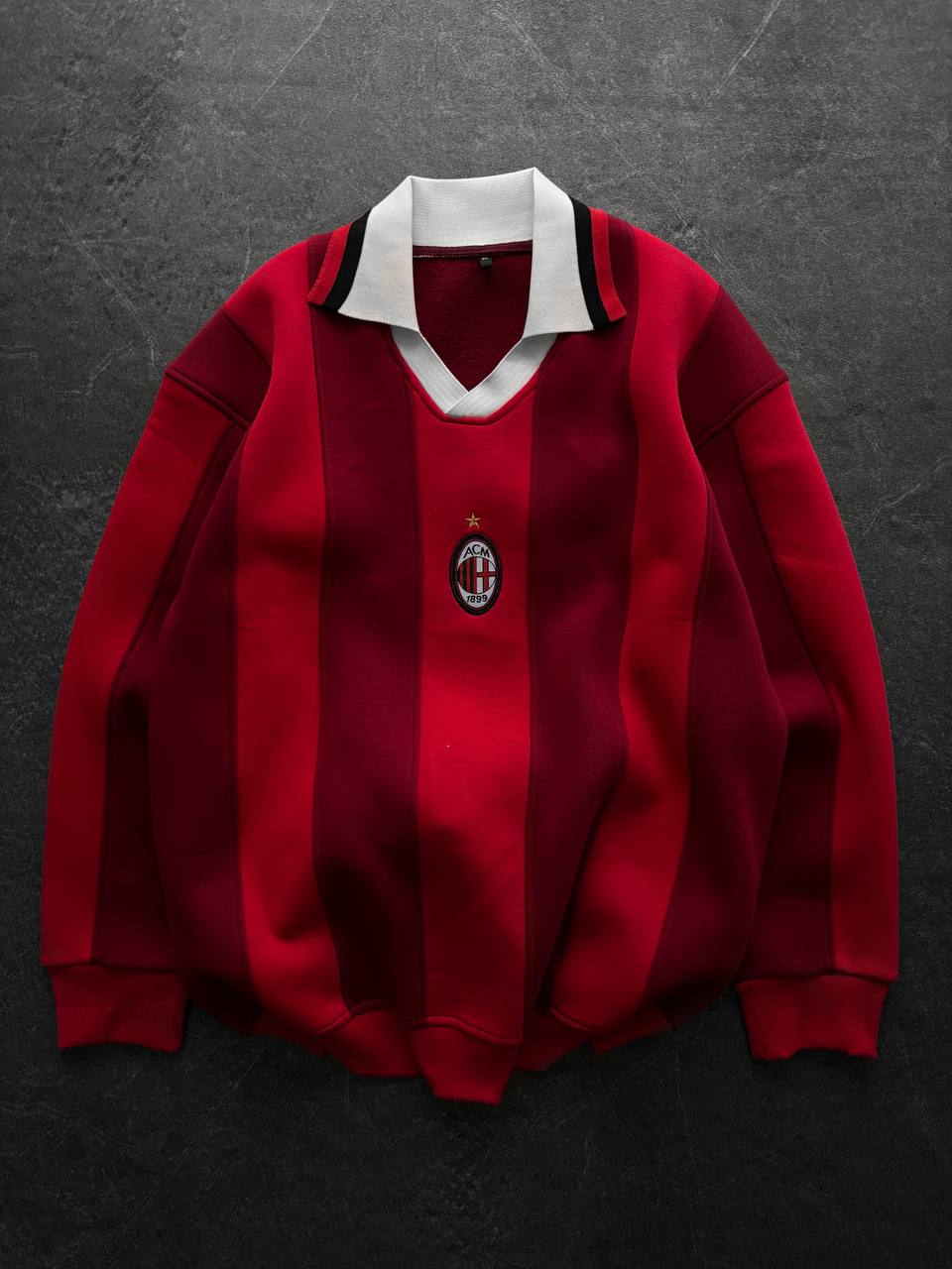 90s AC Milan Retro Jersey, Blokecore Rossoneri Sweatshirt