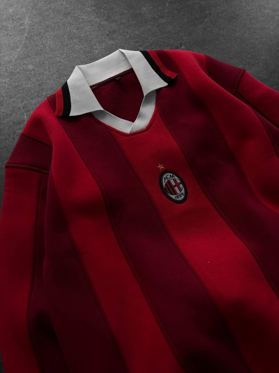 90s AC Milan Retro Jersey, Blokecore Rossoneri Sweatshirt.