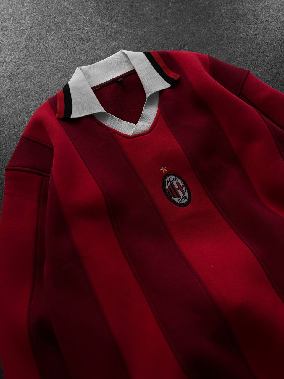 90s AC Milan Retro Jersey, Blokecore Rossoneri Sweatshirt