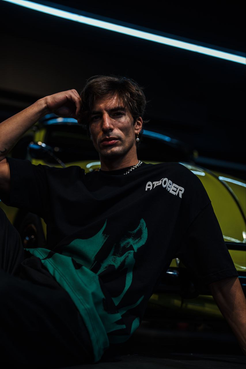 ATSOBER Oversized T-Shirt - Unisex Minimalist Cotton Tee