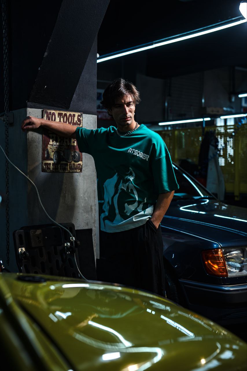 ATSOBER Oversized T-Shirt - Unisex Minimalist Cotton Tee