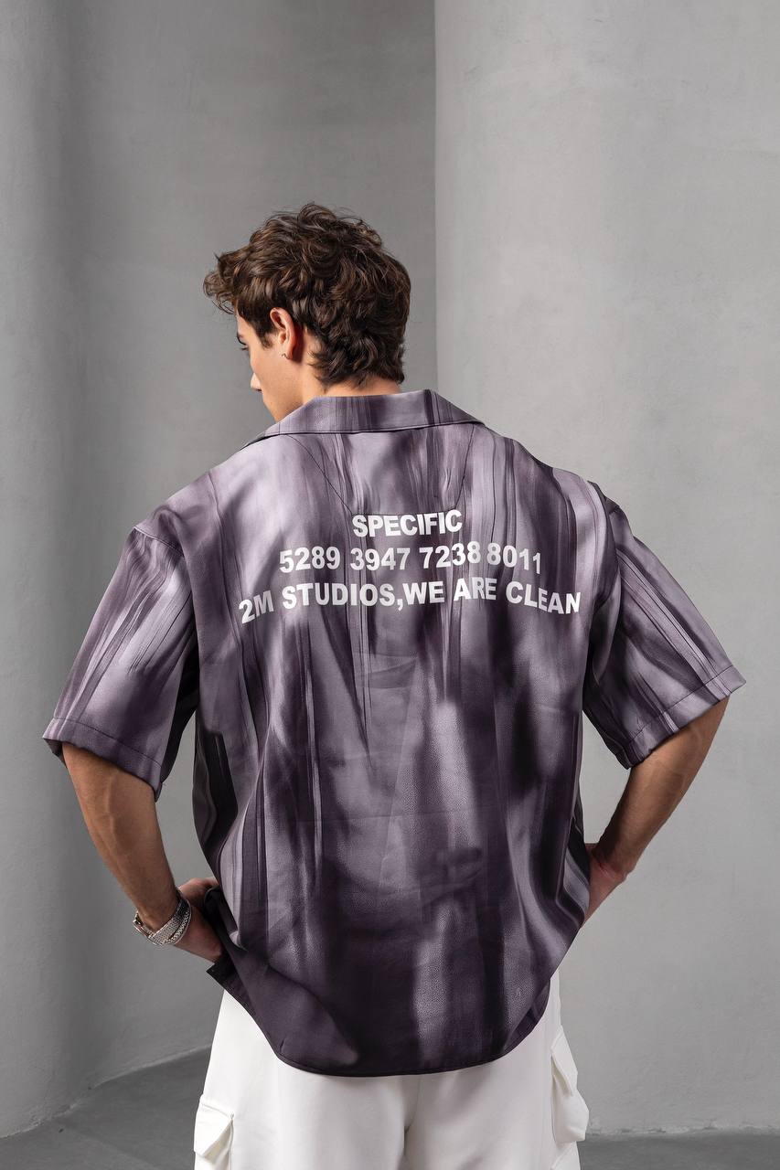 Abstract Fade Print Shirt