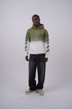 Abstract Geometric Graphic Oversized Hoodie