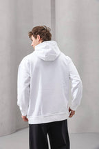 Asymmetric Seam Detail Oversized Hoodie
