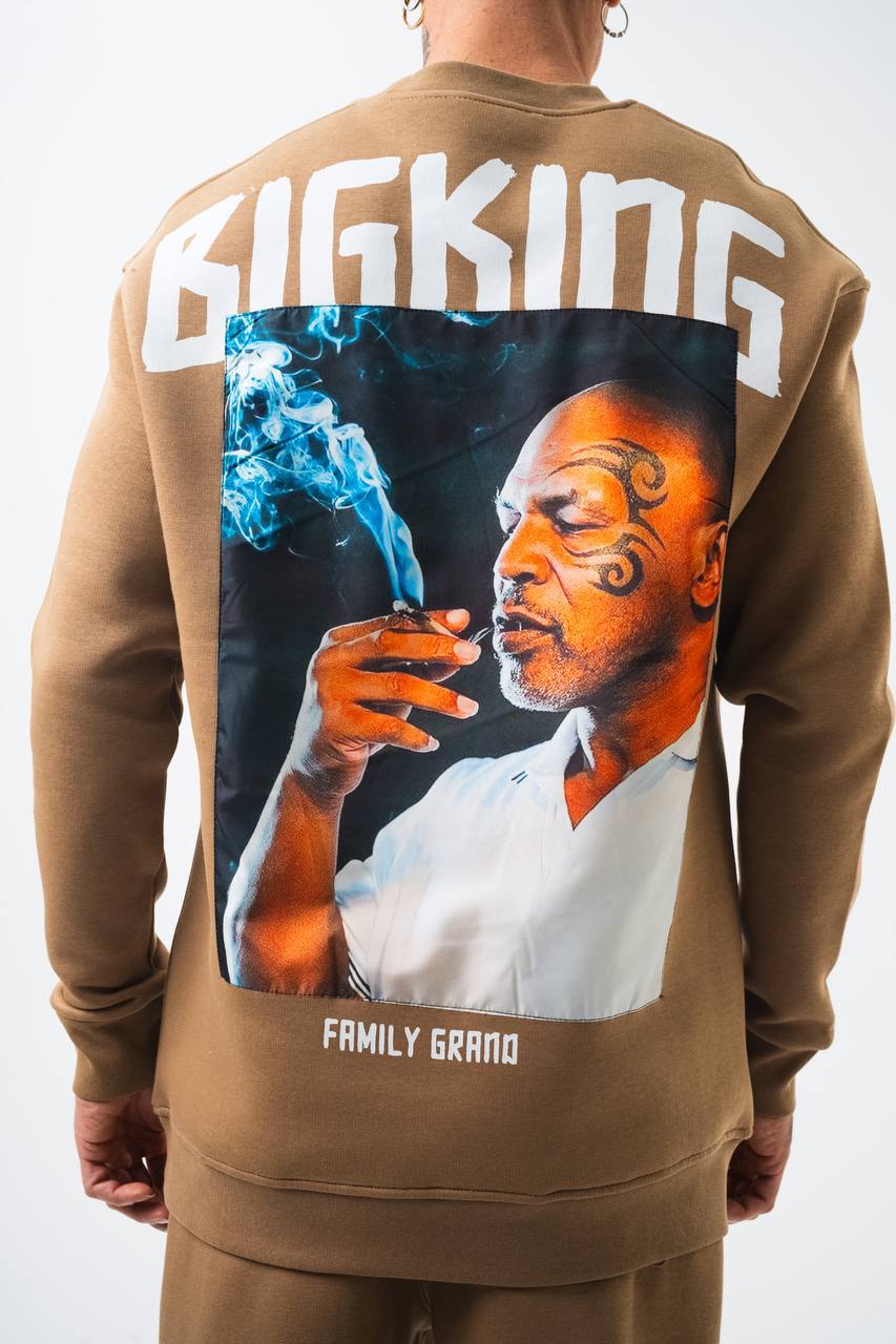 BIGKING Unisex Oversized Sweatshirt & Jogger Set