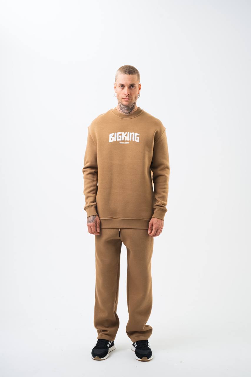 BIGKING Unisex Oversized Sweatshirt & Jogger Set