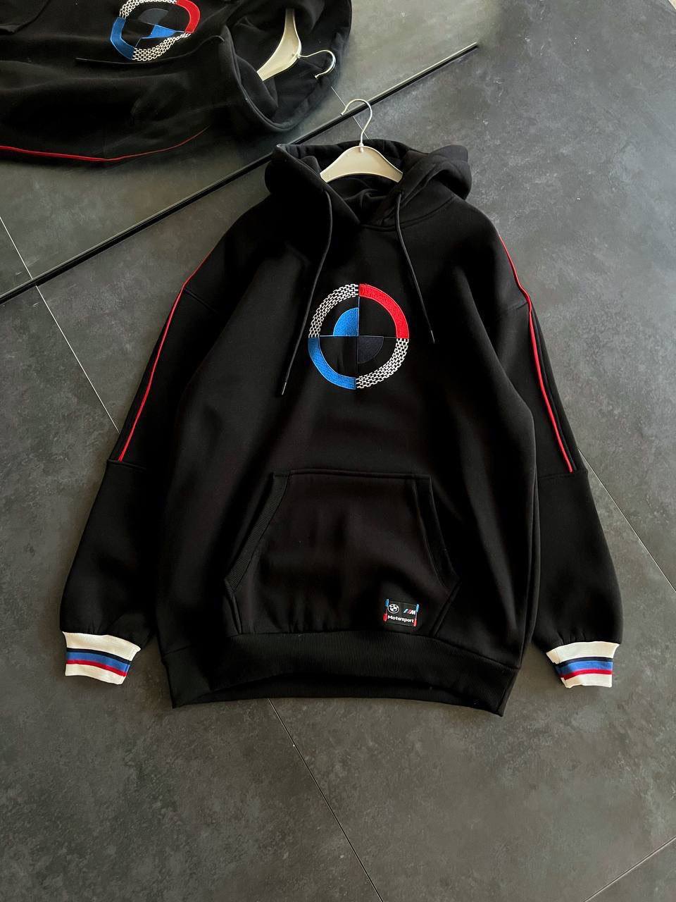 BMW Logo Oversized Hoodie - Stylish and Comfortable Sweatshirt