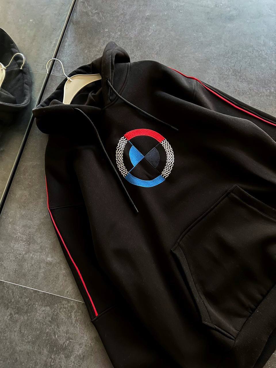 BMW Logo Oversized Hoodie - Stylish and Comfortable Sweatshirt