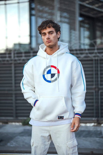 BMW Logo Oversized Hoodie - Stylish and Comfortable Sweatshirt