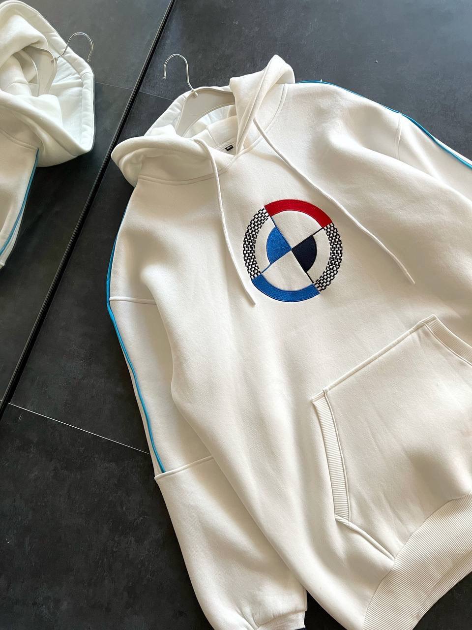 BMW Logo Oversized Hoodie - Stylish and Comfortable Sweatshirt