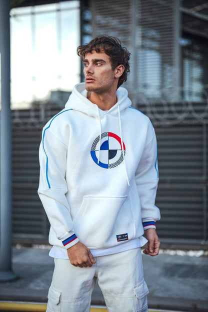 BMW Logo Oversized Hoodie - Stylish and Comfortable Sweatshirt