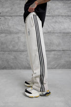Baggy Side-Stripe Track Pants