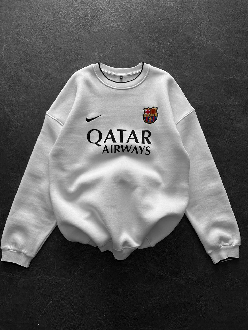 FC Barcelona "Qatar Airways" Crewneck Sweatshirt