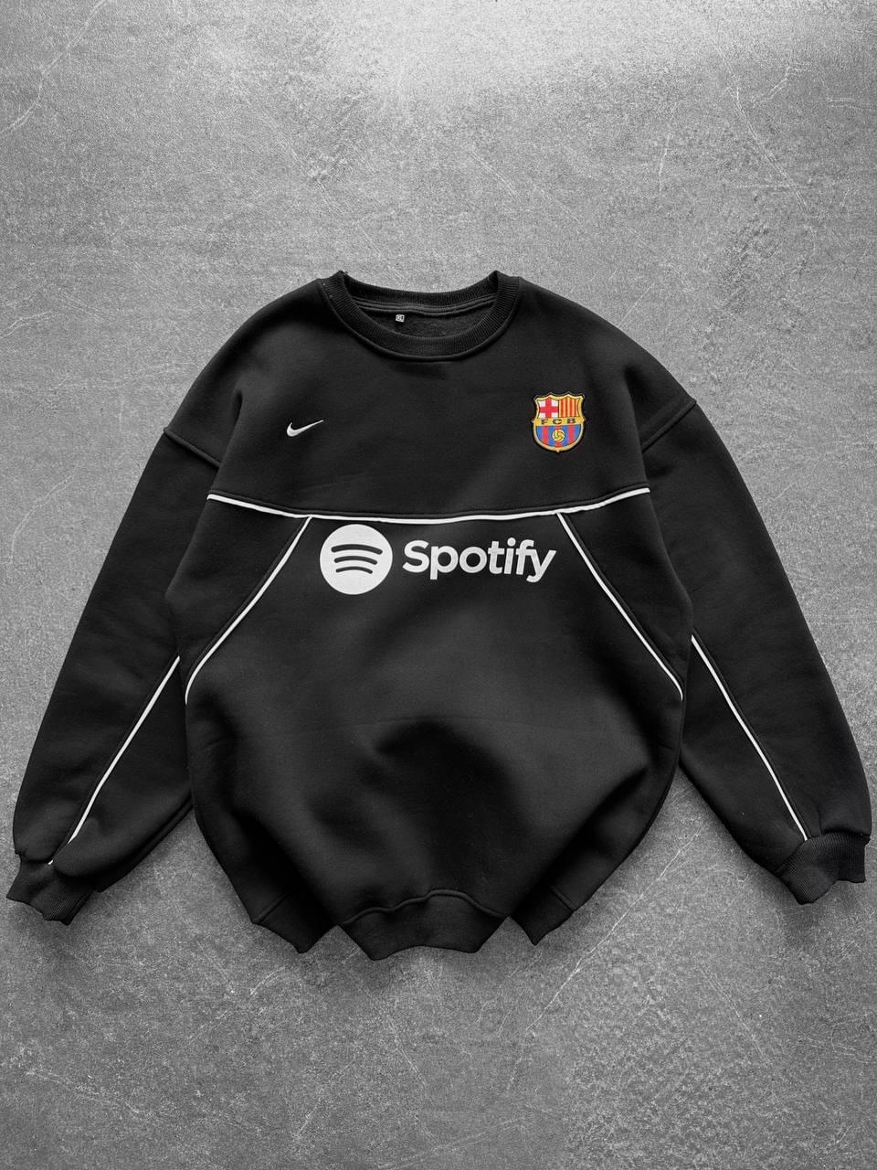 FC Barcelona "Spotify" Piped Crewneck.
