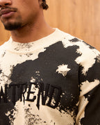 Baroque Mural Graphic Oversized Hoodie
