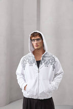 Baroque Y2K Zip-Up Hoodie