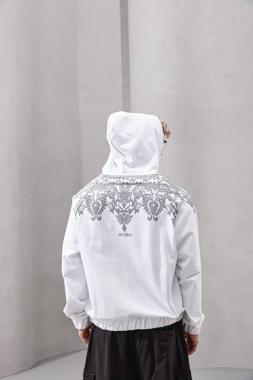 Baroque Y2K Zip-Up Hoodie