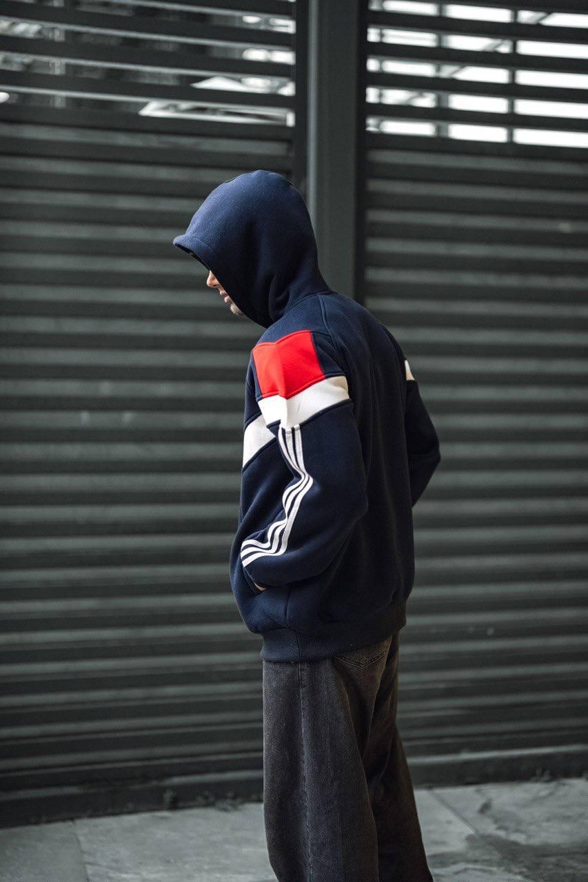 Bayern Munich Logo Hooded Oversized Sweatshirt - Stylish and Comfortable.