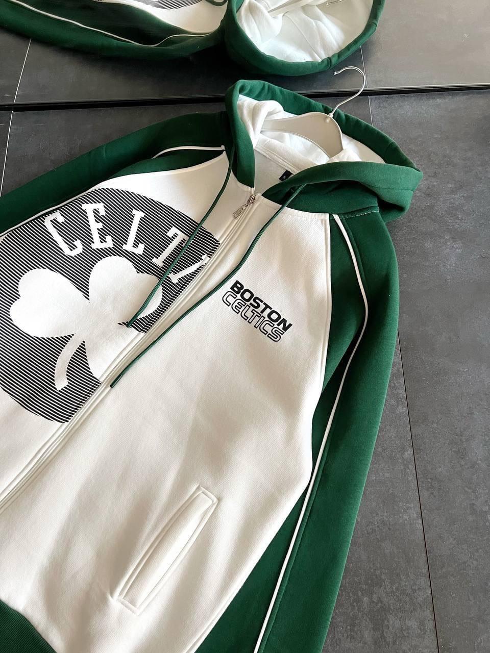 Boston Celtics Full-Zip Hoodie.