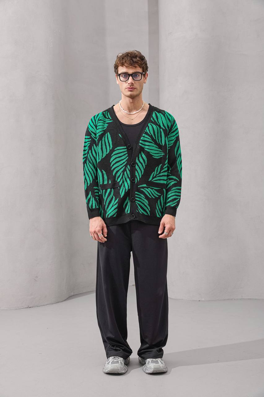 Botanic Flow Knit Cardigan