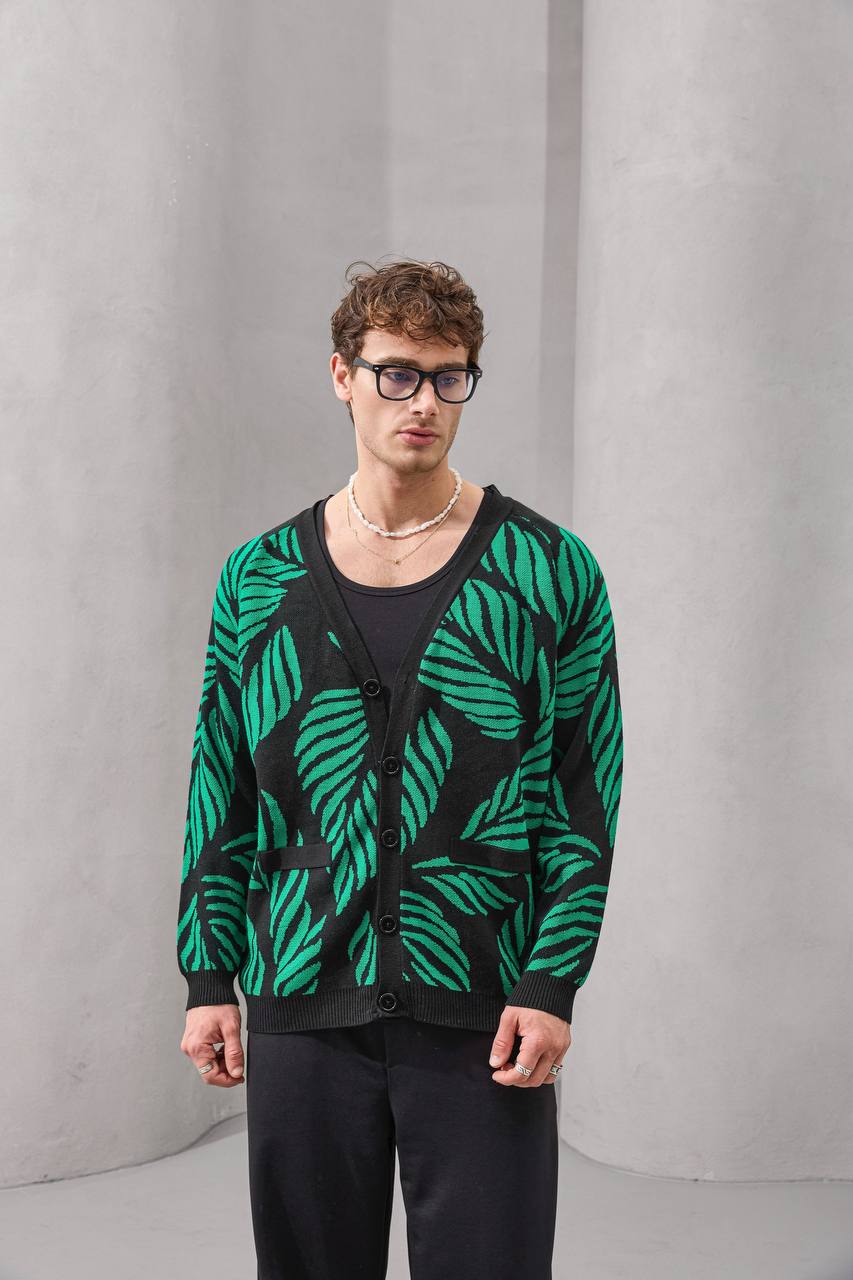 Botanic Flow Knit Cardigan
