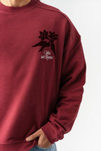 Botanical Graphic Oversized Sweatshirt – Wild but Rooted