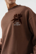 Botanical Graphic Oversized Sweatshirt – Wild but Rooted