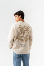 Botanical Graphic Oversized Sweatshirt – Wild but Rooted
