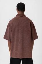 Brain Dead Cali Games Graphic Tee - Vintage Inspired Beach Shirt - Retro Surf Style Oversized T-Shirt