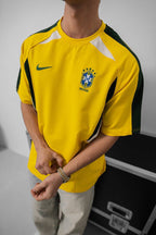 Brazil 2002 Home Jersey - Vintage Football Jersey - Retro Soccer Kit