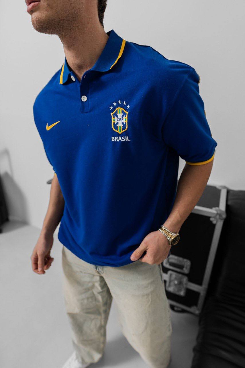 Brazil Football Jersey - Retro Graphic Tee - Vintage Soccer Shirt - Brasil Fan Top