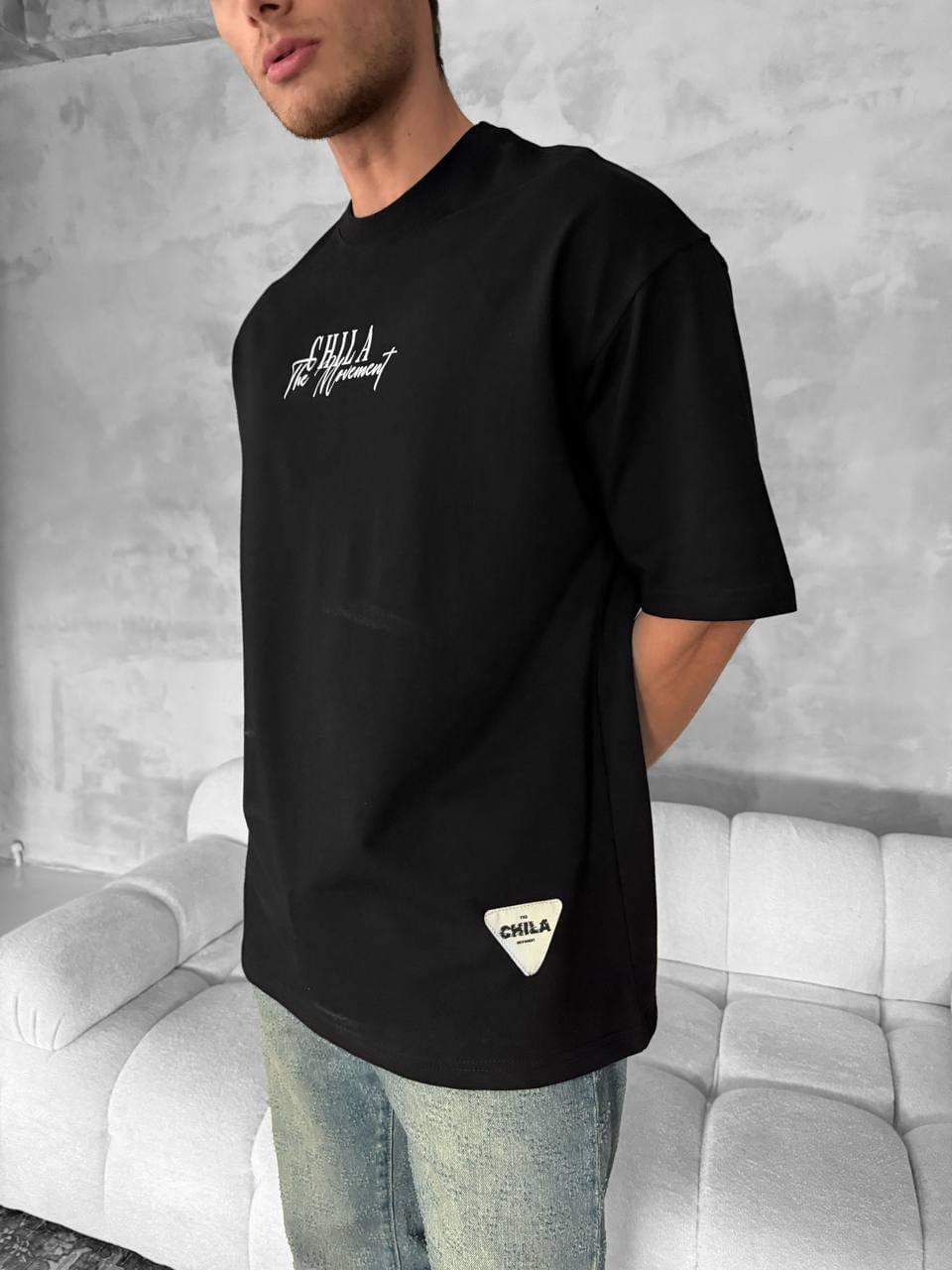 CHILLA The Movement Graphic Cotton Tee.