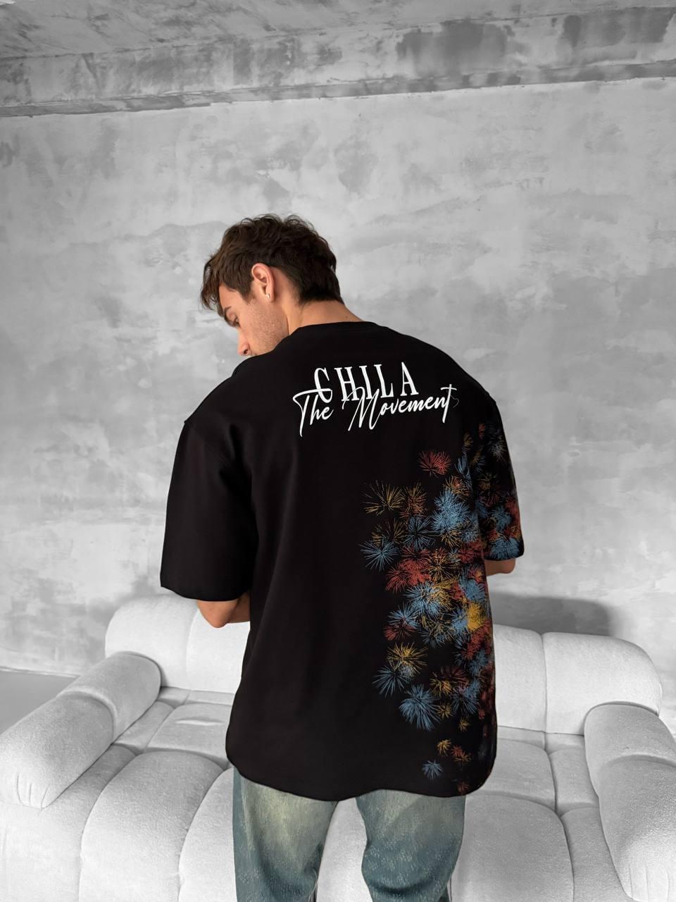 CHILLA The Movement Graphic Cotton Tee.