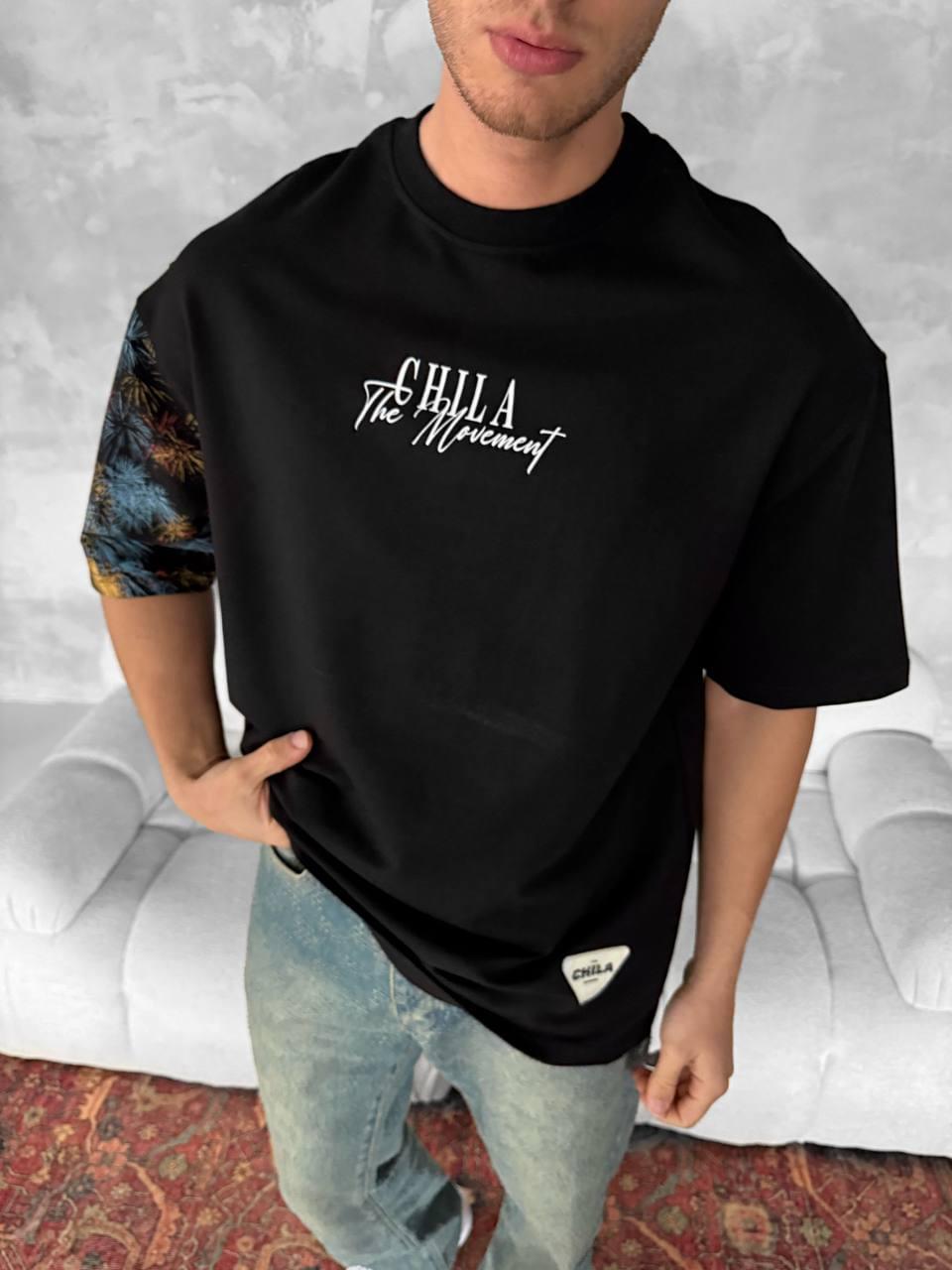CHILLA The Movement Graphic Cotton Tee.