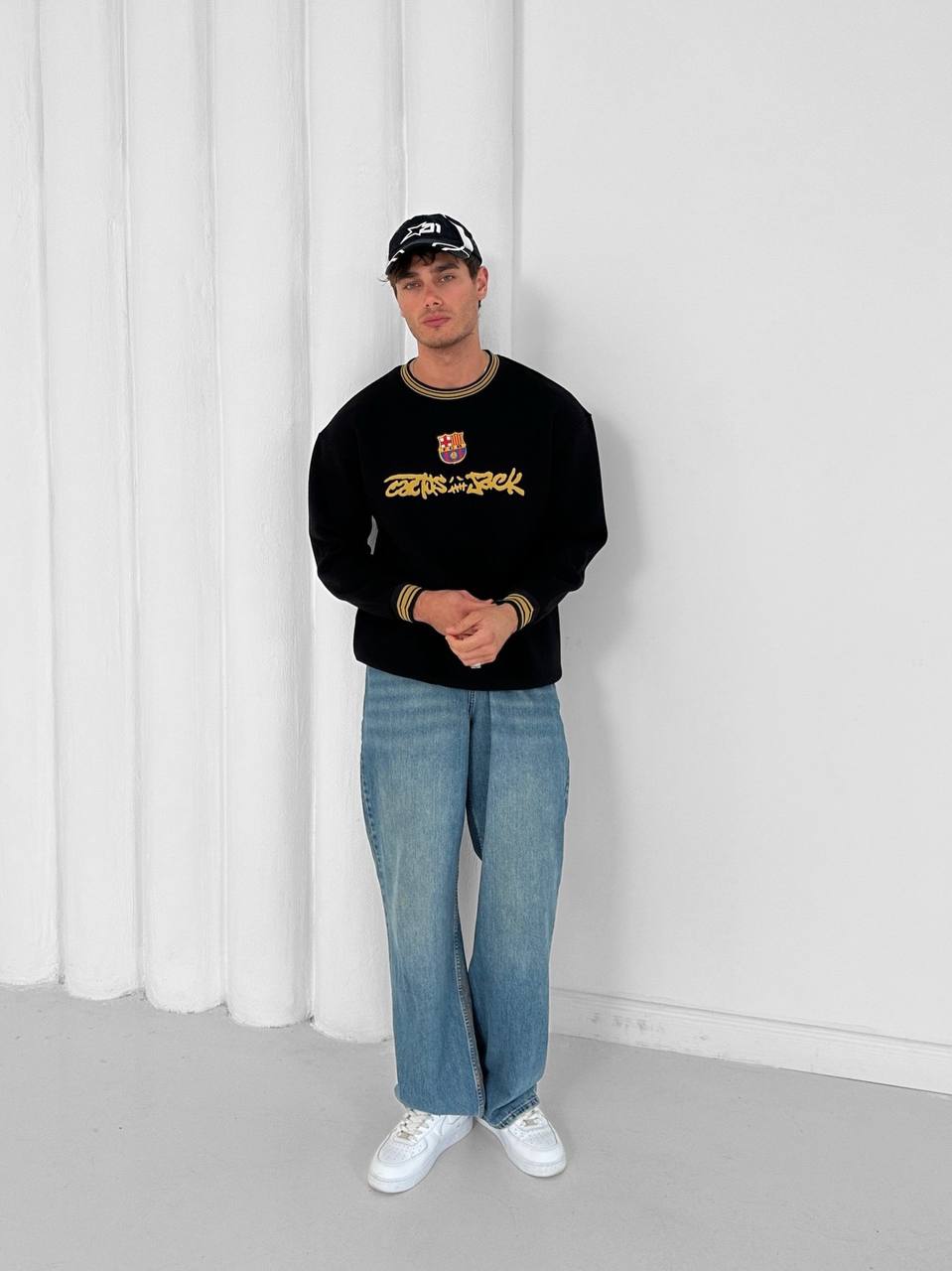 Cactus Jack x FC Barcelona Concept Crewneck