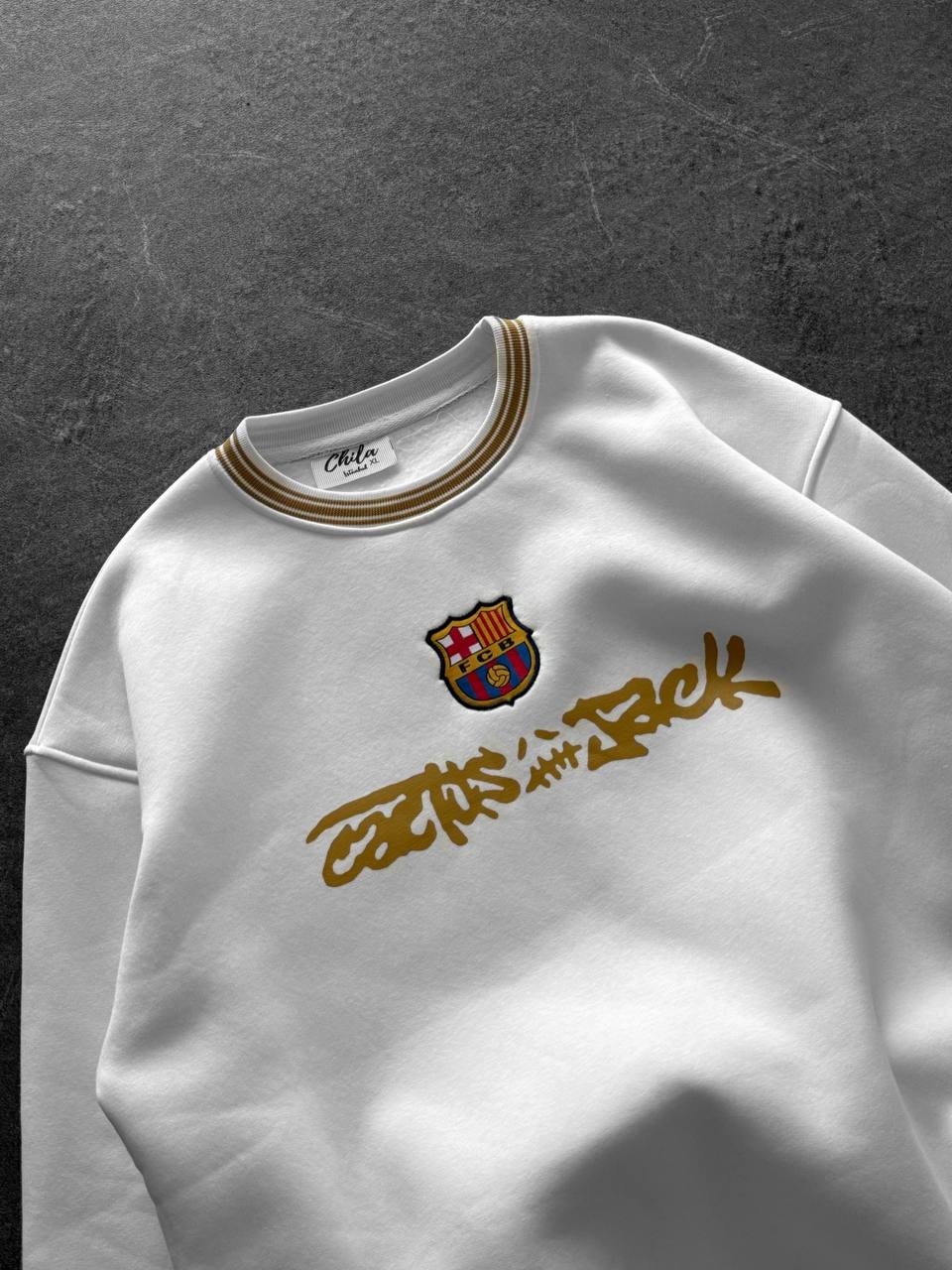 Cactus Jack x FC Barcelona Concept Crewneck