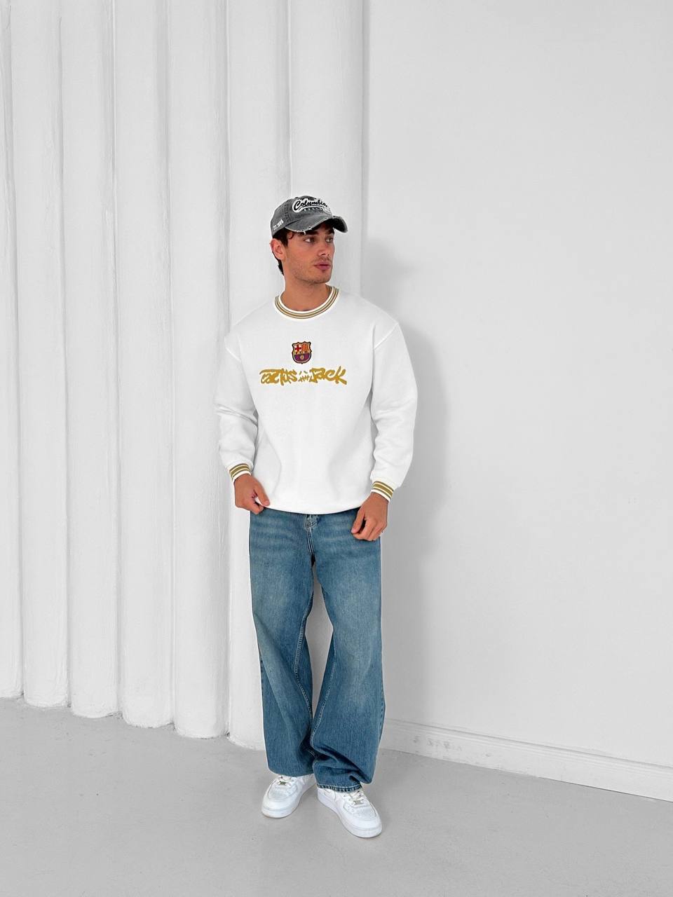 Cactus Jack x FC Barcelona Concept Crewneck