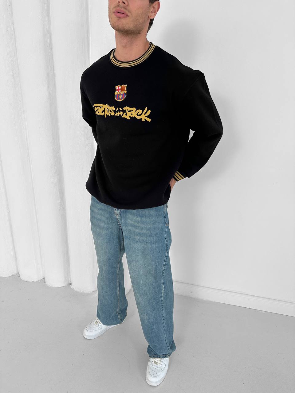 Cactus Jack x FC Barcelona Concept Crewneck