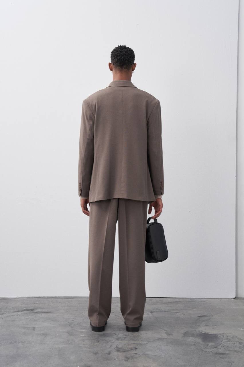 Classic Double Breasted Blazer Suit