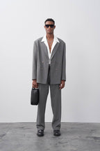 Classic Double Breasted Blazer Suit