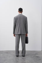 Classic Double Breasted Blazer Suit