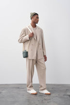 Classic Double Breasted Blazer Suit