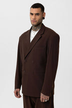 Classic Double Breasted Blazer Suit